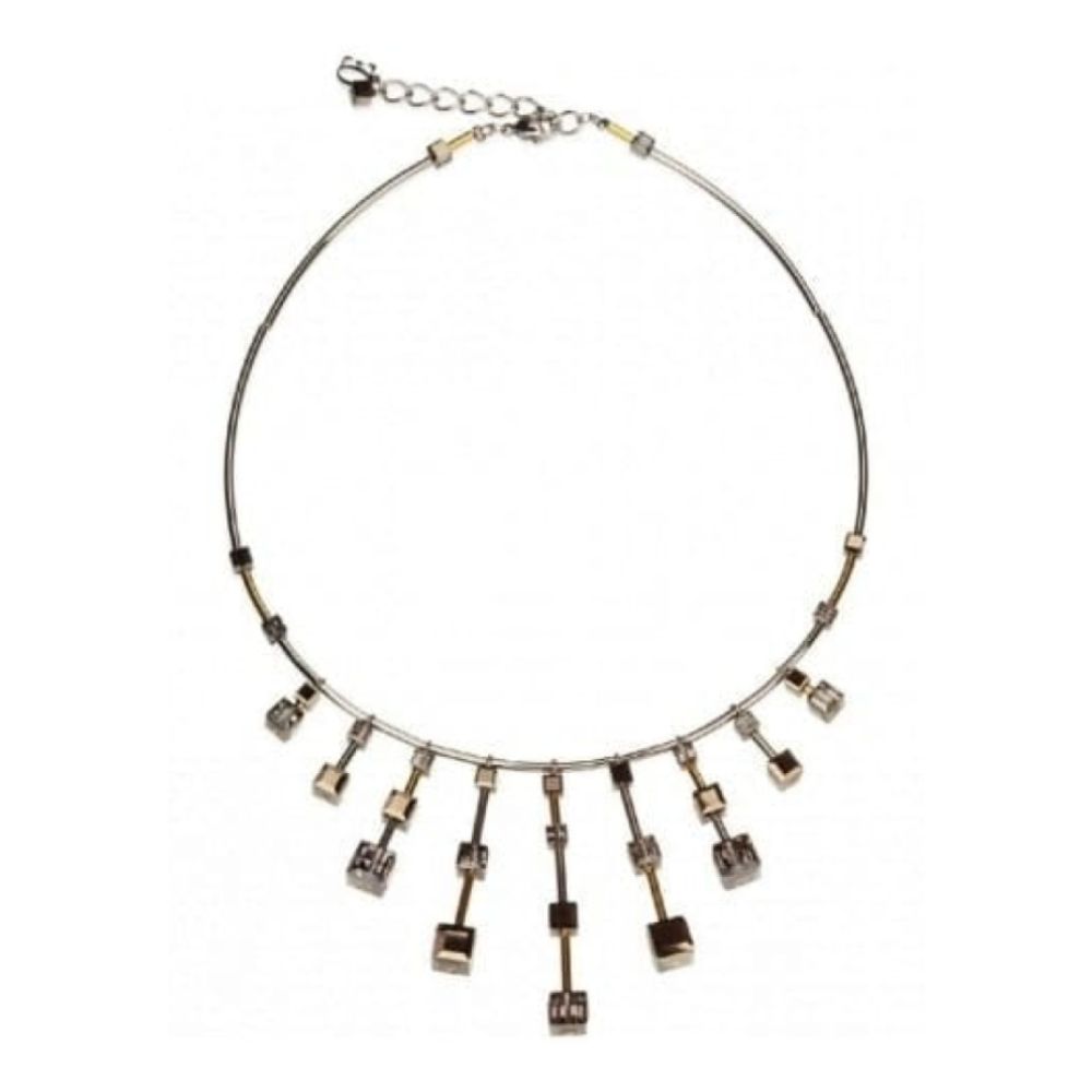 Ladies Swarovski Elements & Gold Plated Steel Necklace