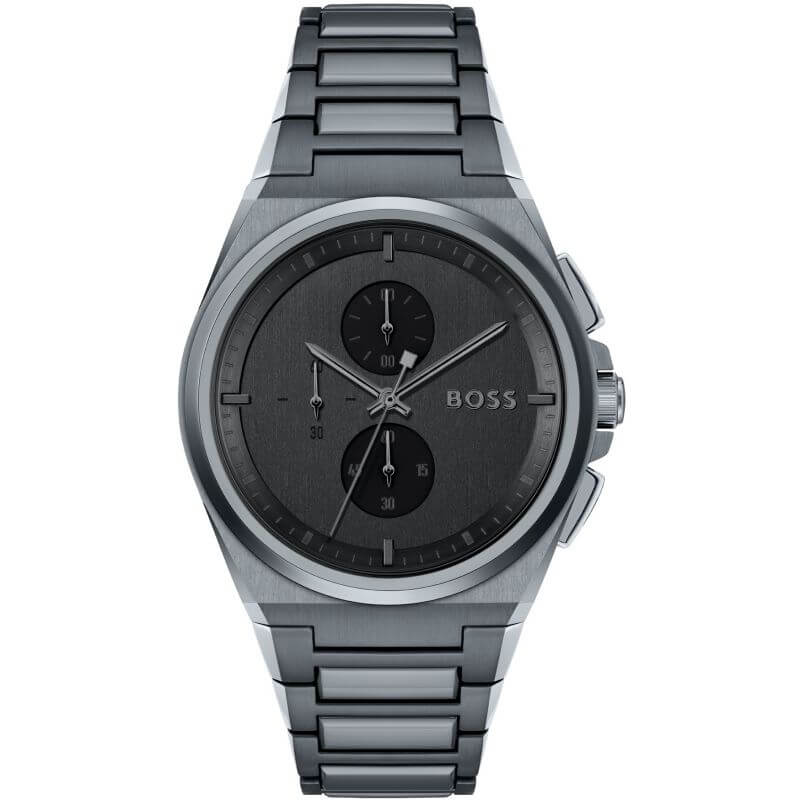 Steer GQ 'Men Of The Year' Chronograph Grey Watch