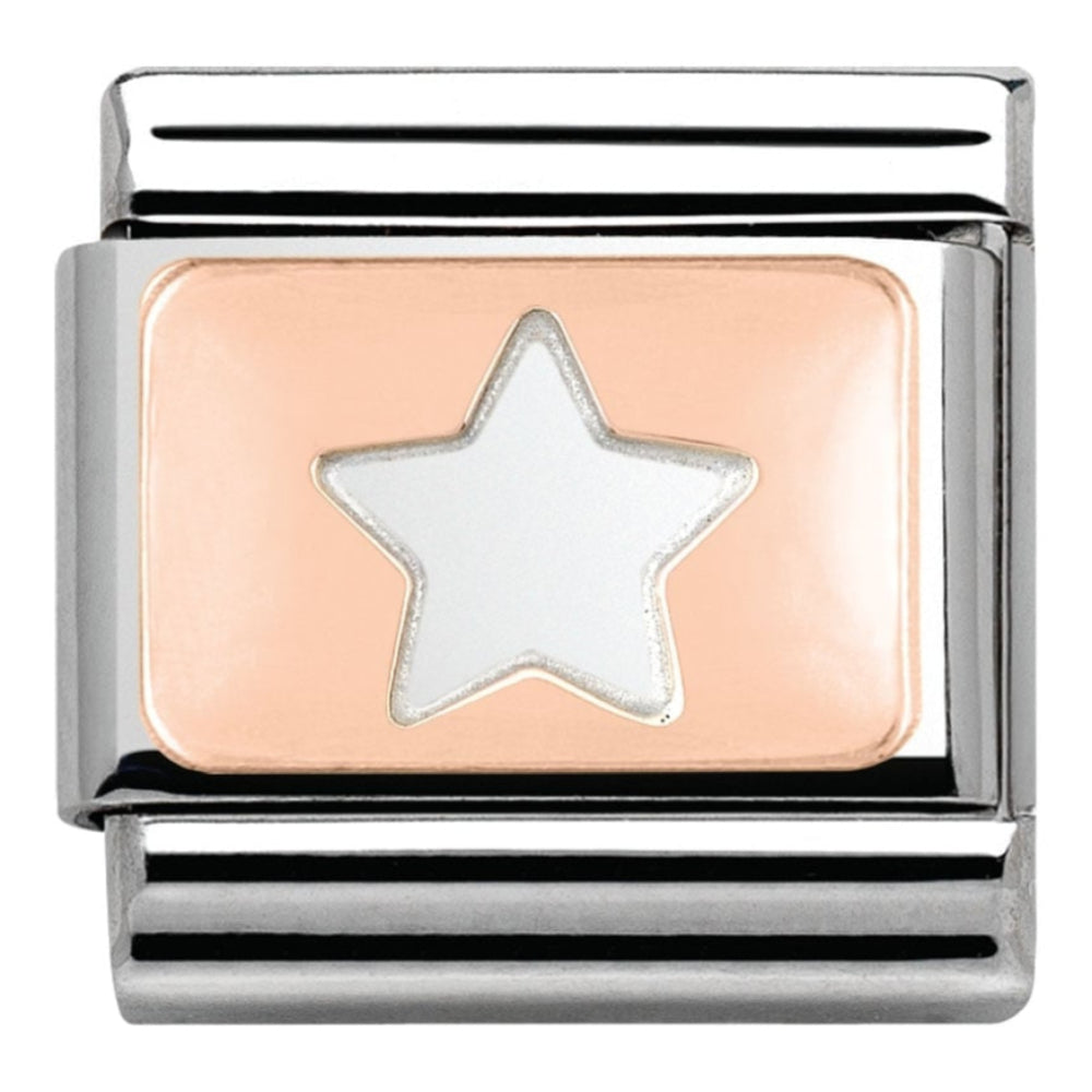 Classic Rose Gold Open Star link