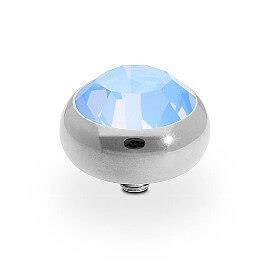 SESTO (S/P) 10mm Light Sapphire Opal Ring Top