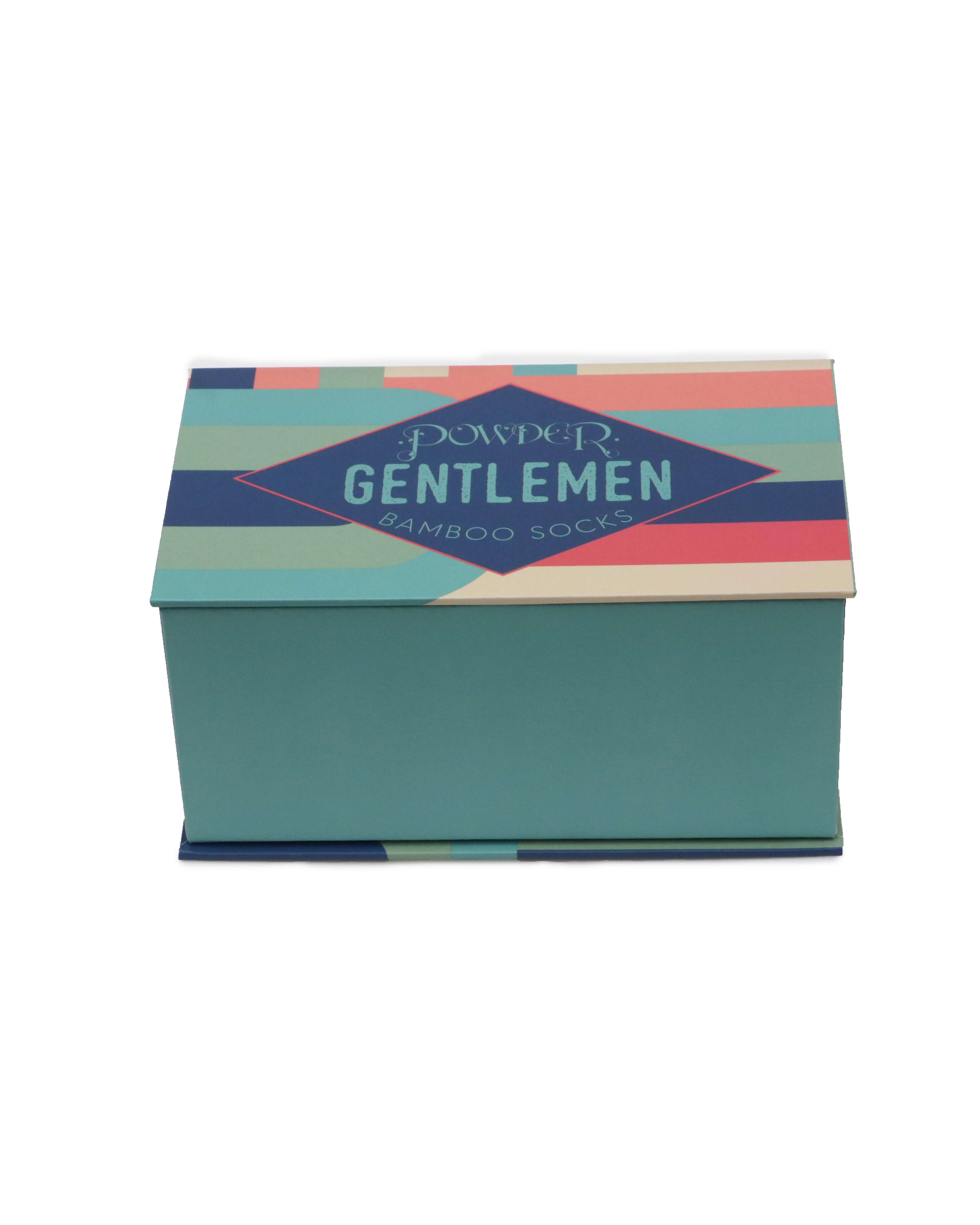 Men's Sock Gift Box - Curved Stripes