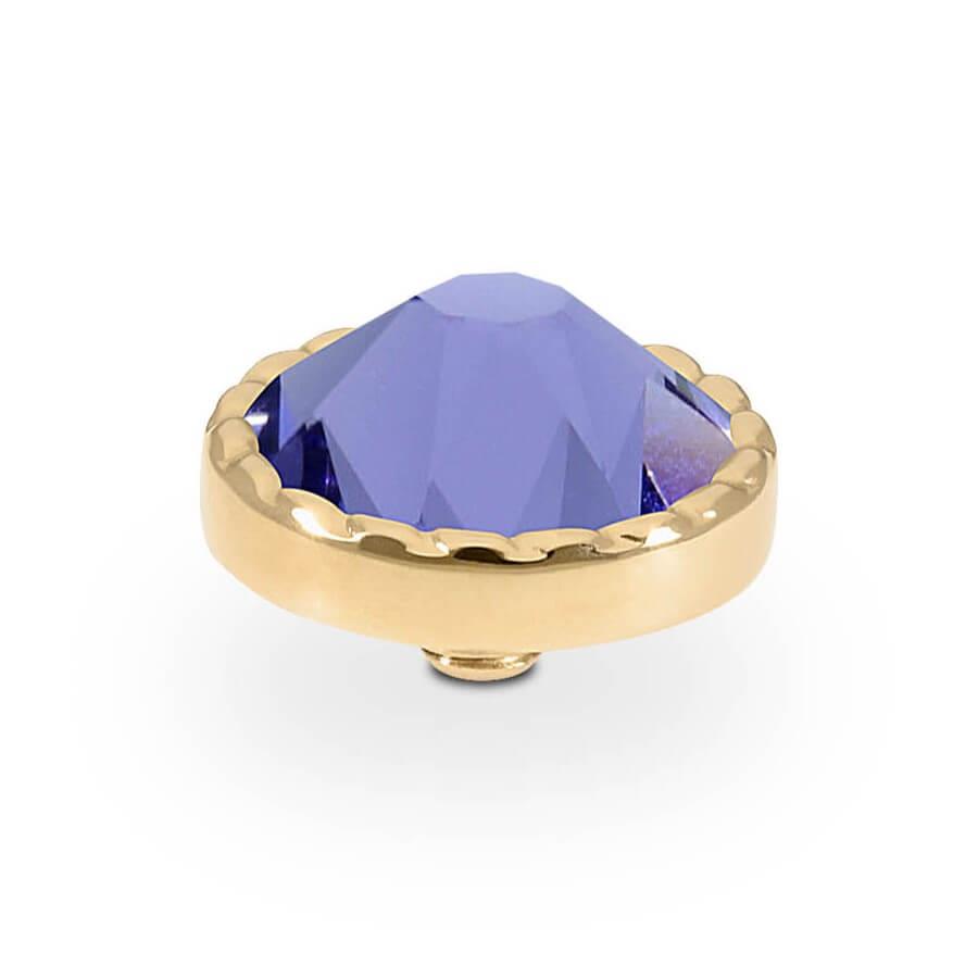 Bocconi Flat 9mm Tanzanite Top (G/P)