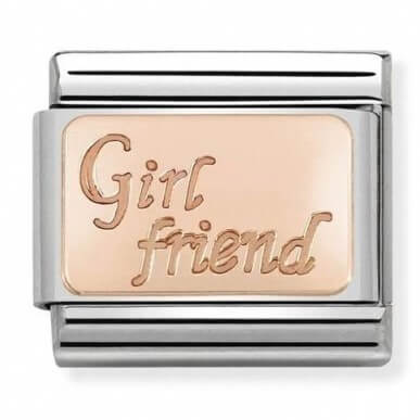 Composable Classic 9k Rose Gold 'Girl friend' Link