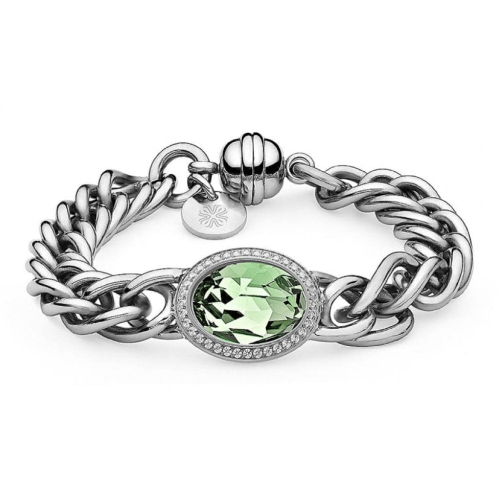Bracelet Tivola Deluxe Chrysolite Crystal Big (S/P)
