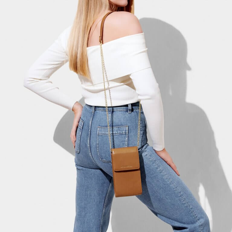 Amy Crossbody | Tan | 19cm X 10cm X 3.5cm