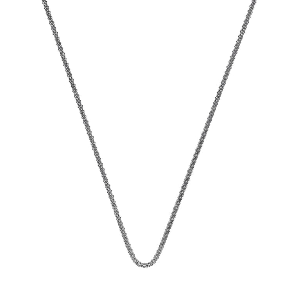 Sterling Silver Popcorn Chain - 30"