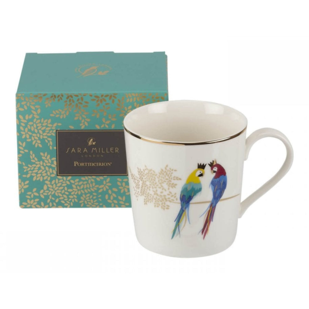 Piccadilly Mug -Posing Parrots