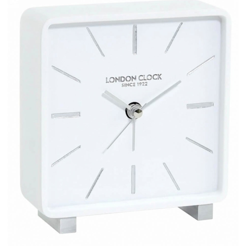Oslo Torget White Alarm Clock