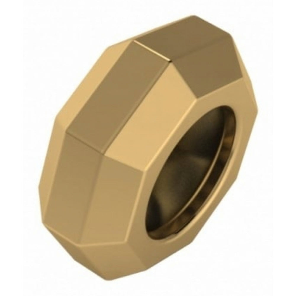 Octagon Gold Charm