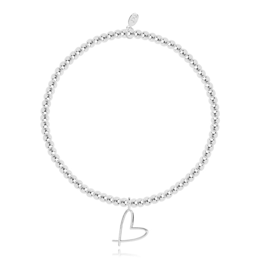 Occasion Gift Box - With Love - 3 Silver Stacking Bracelets