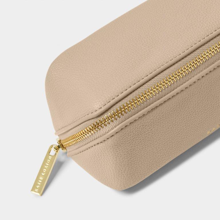 Small Make Up Bag - Light Taupe
