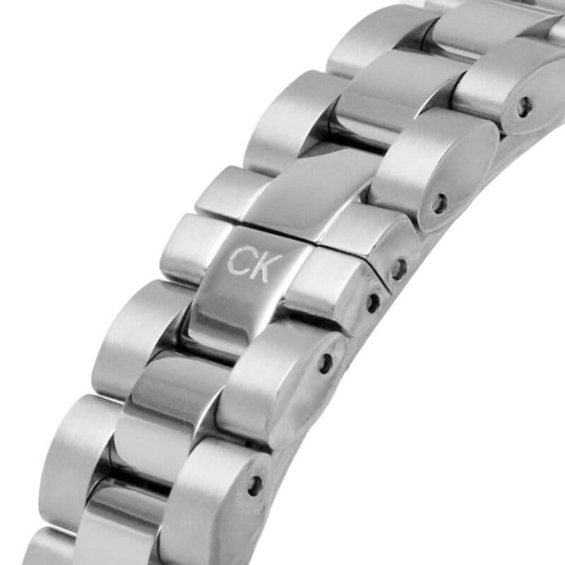 Linked Pink Sunray Dial Stainless Steel Bracelet Strap Ladies Watch