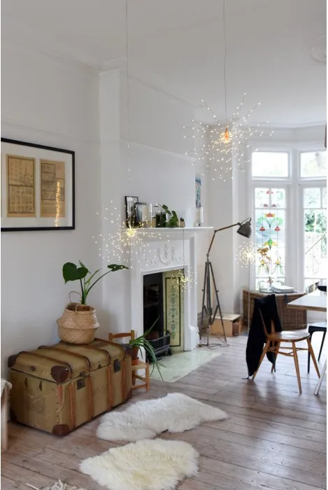 Hanging Starburst 50cm (Silver)