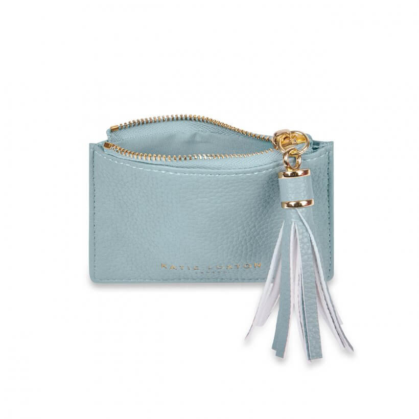 Sophia Tassel Coin/Card Purse | Pale Blue