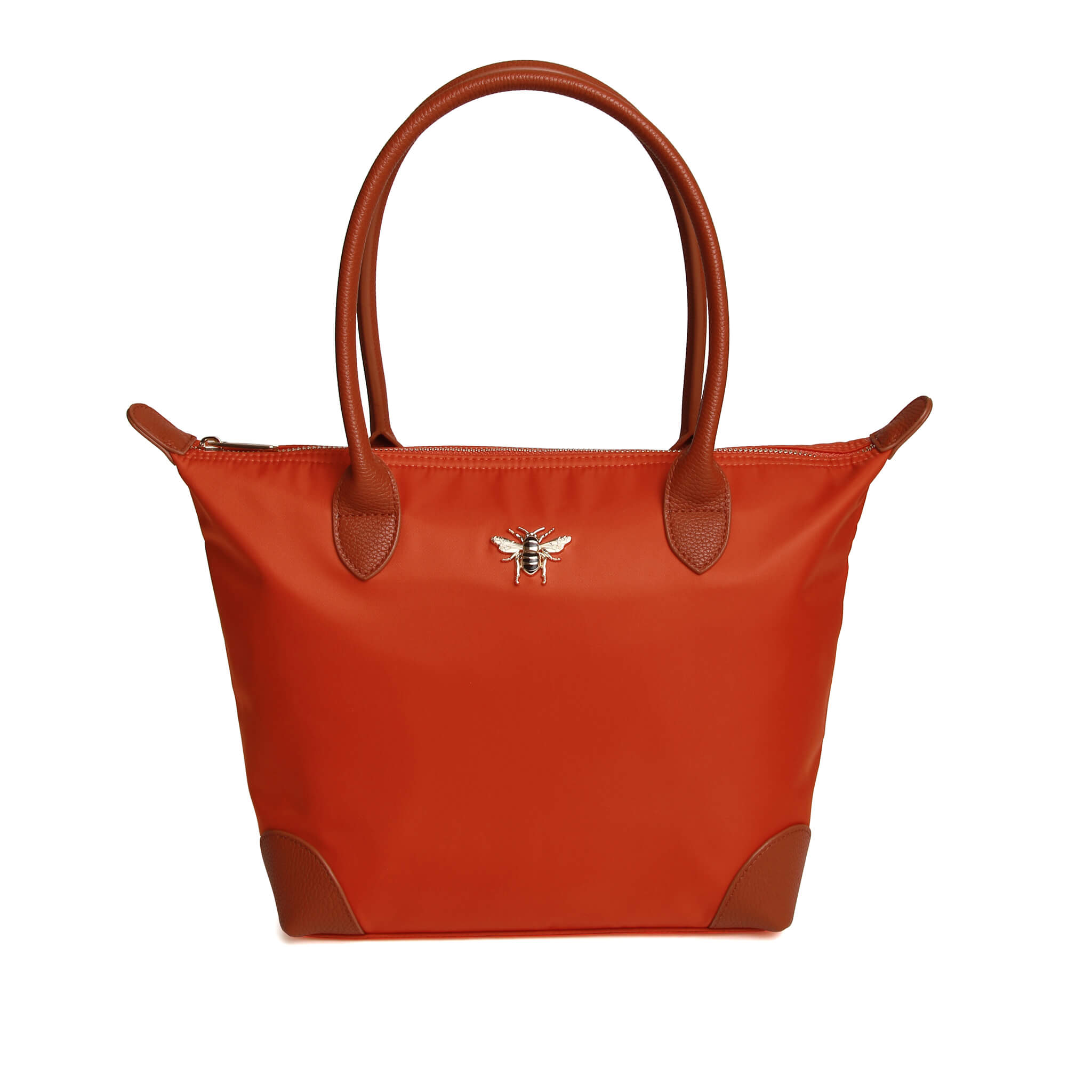 Medium Purley Tote Bag In Orange
