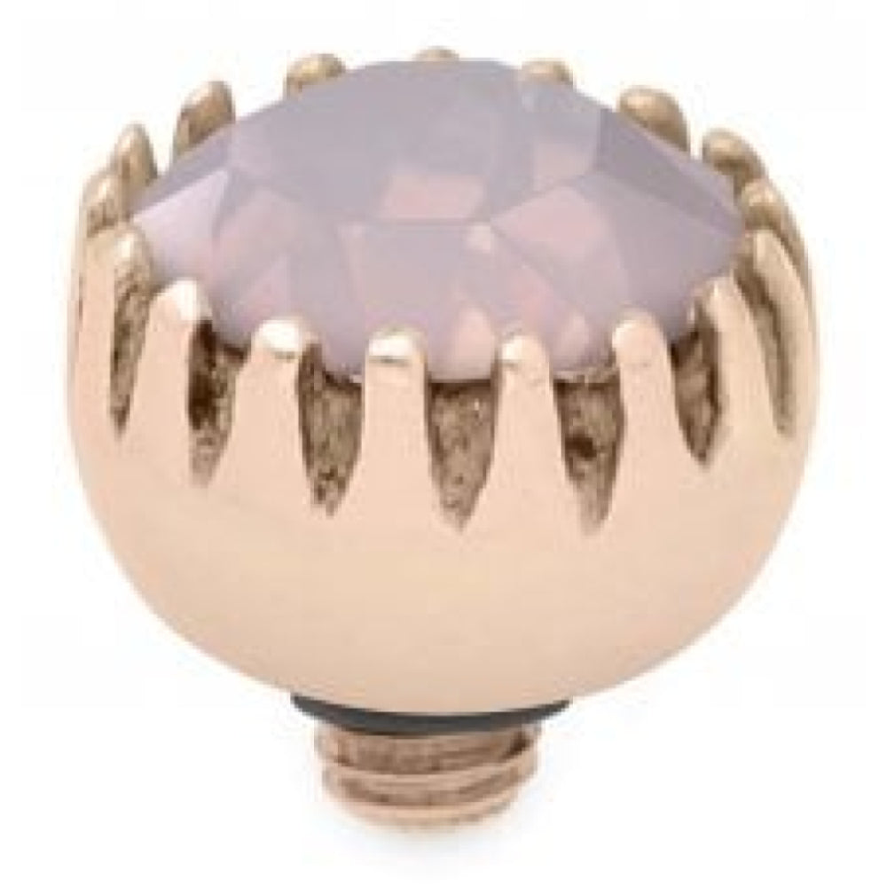 Rose Water Opal Crystal Interchangeable Top London (Rg/P)