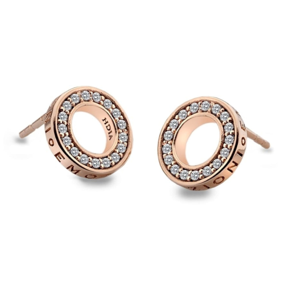 Rose Gold Purity Earrings