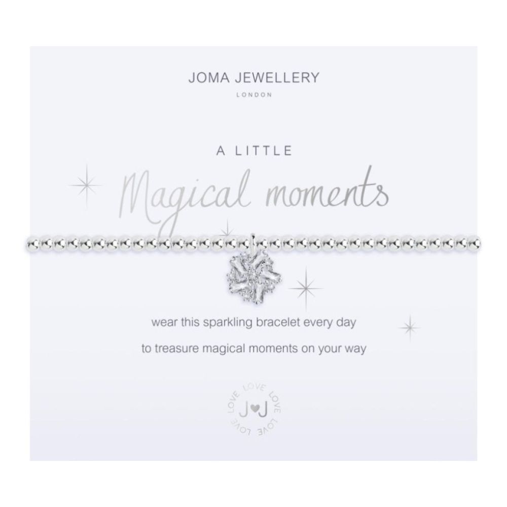 A Little - Magical Moments - Silver- 17.5cm Stretch Bracelet