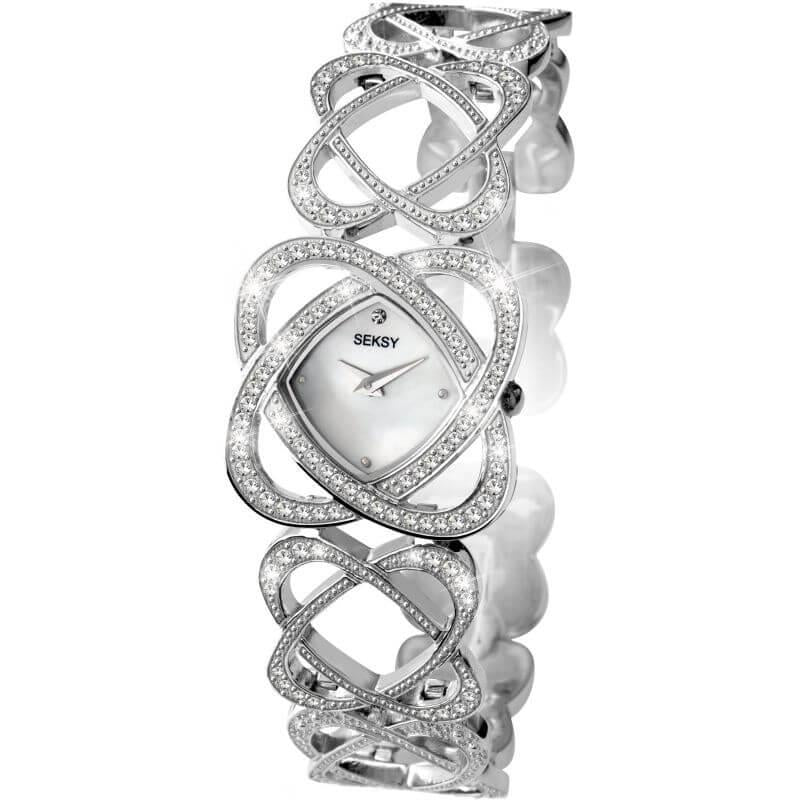Crystal Heart Ladies Watch