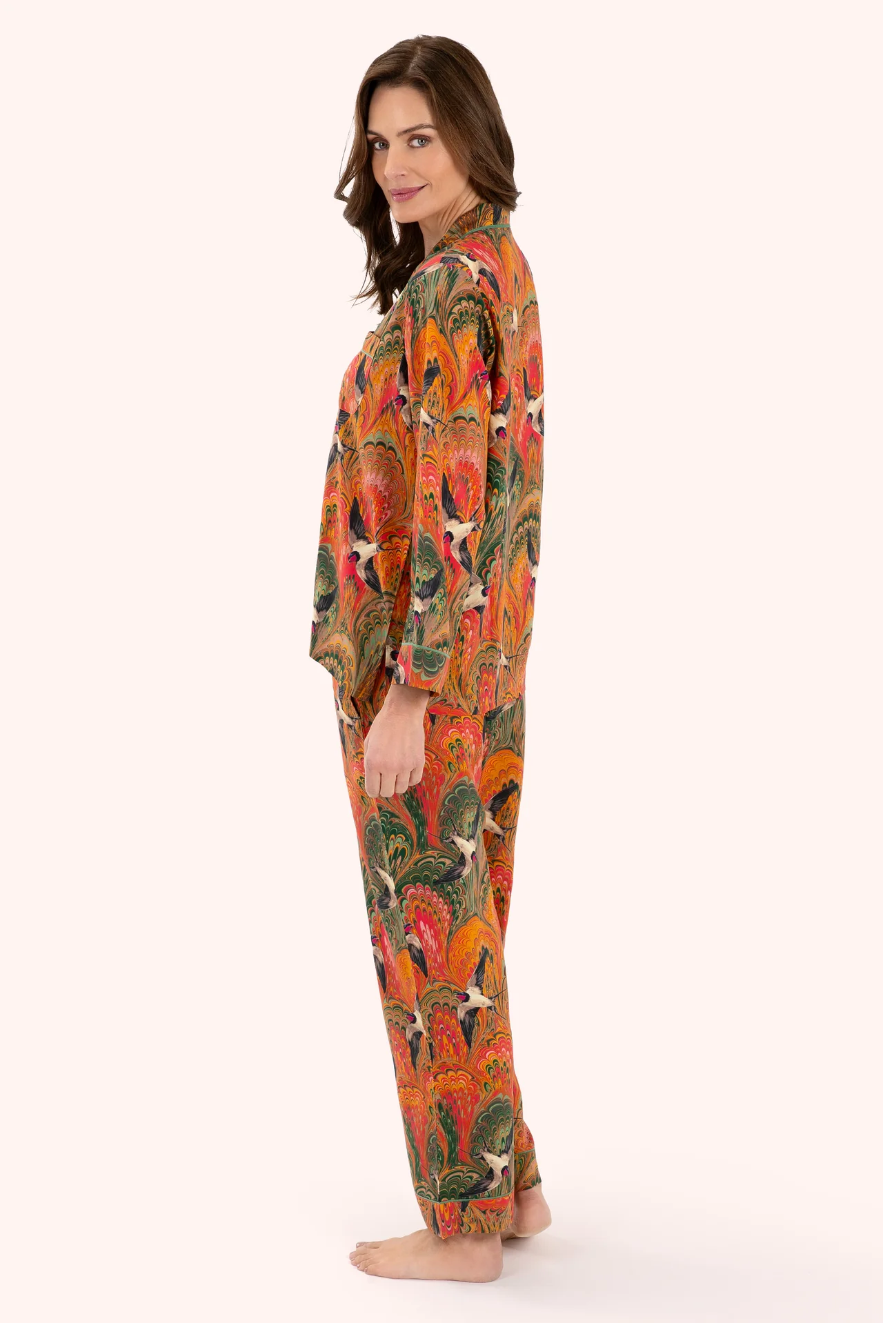 Supersoft Marbled Swallows Pyjamas