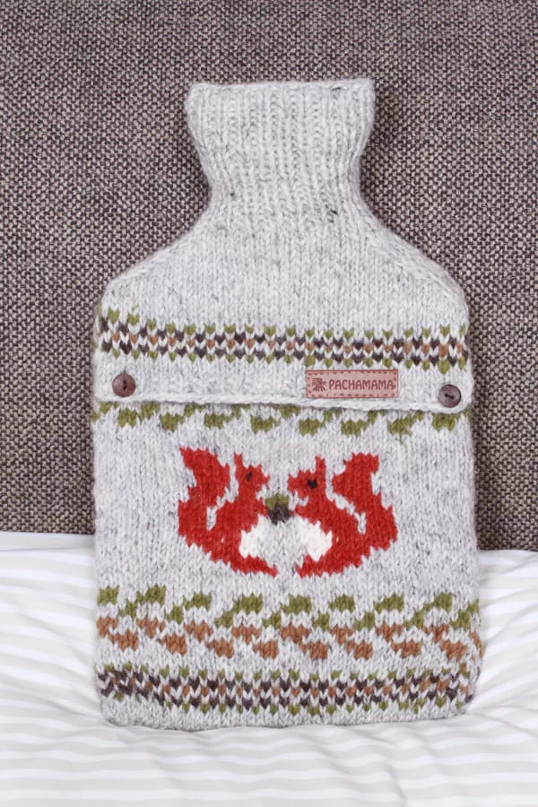 Squirrel Hot Water Bottle