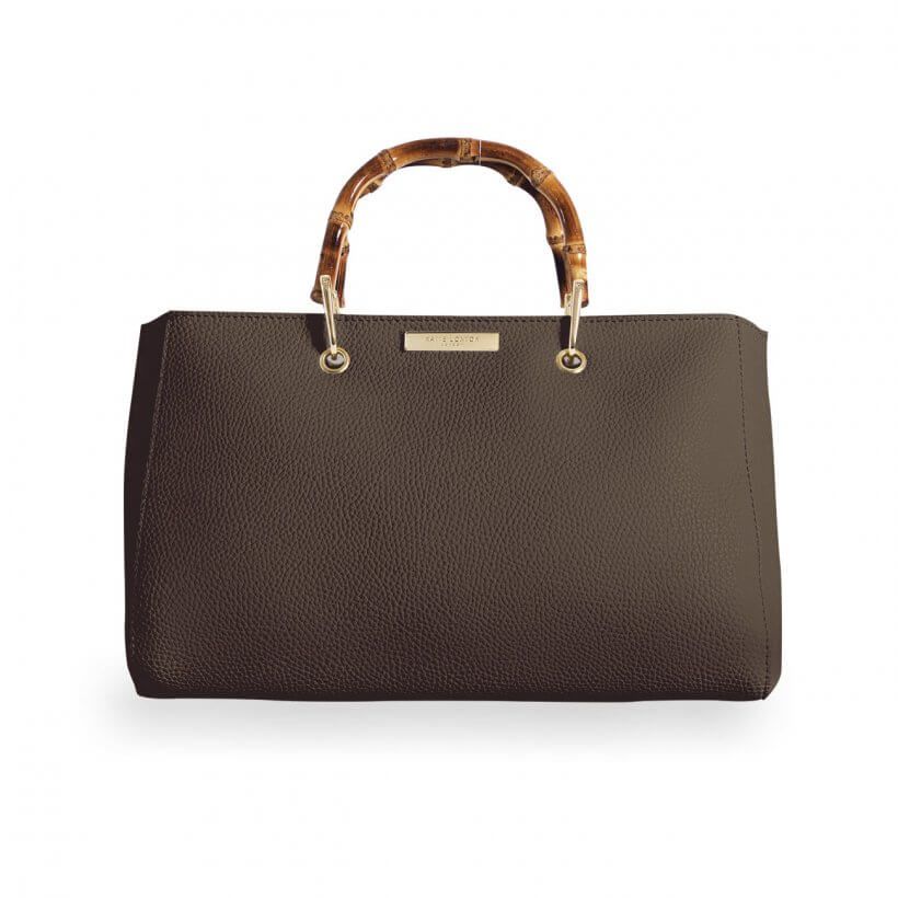 Avery Bamboo Bag | Brown