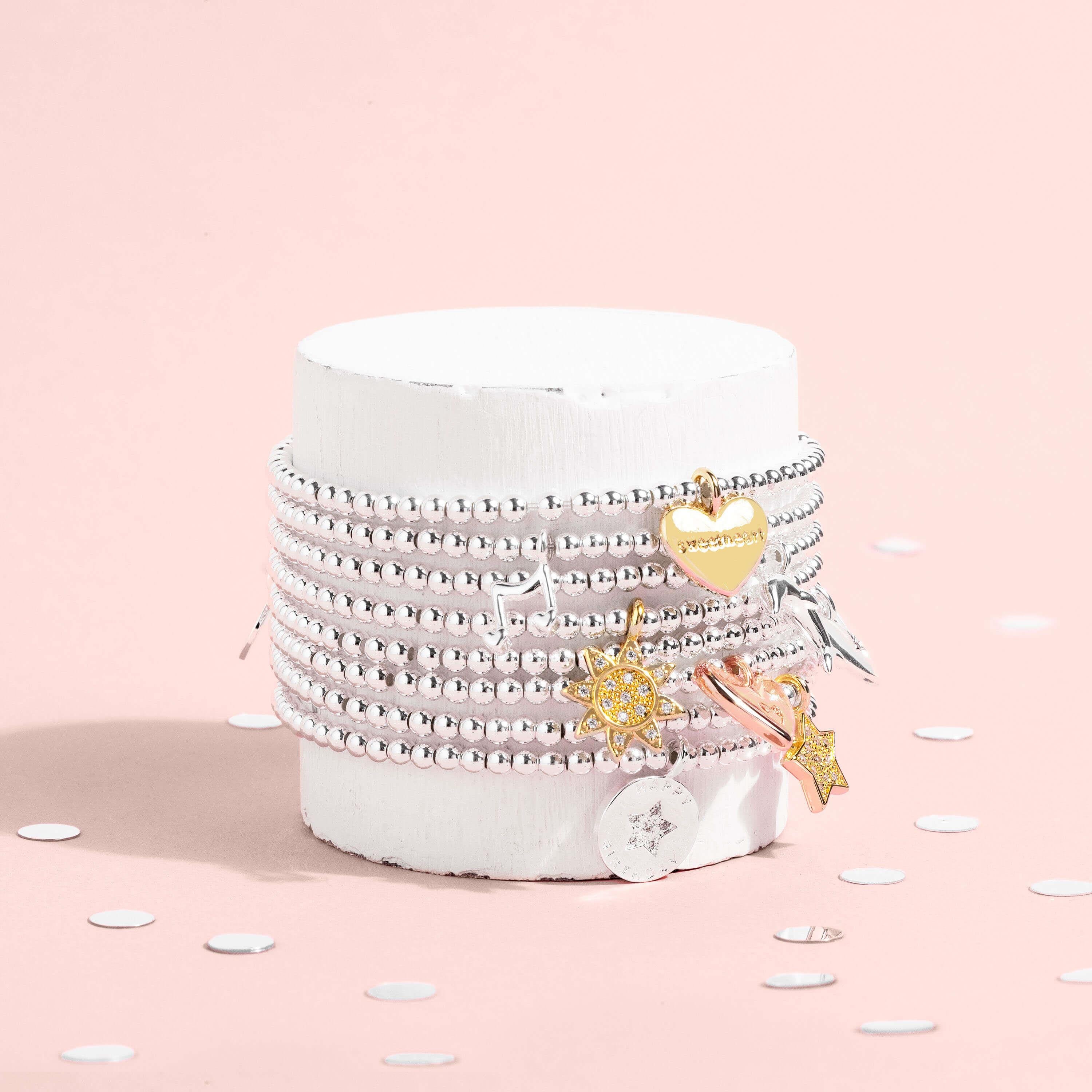 A Little | Mummy's Girl | Silver | Bracelet | 15.5cm Stretch