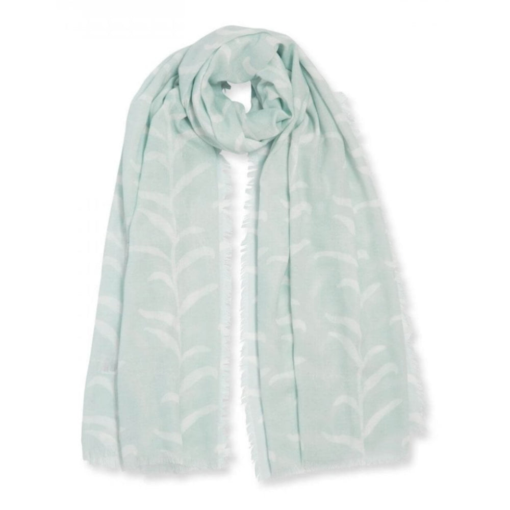 Sentiment Scarf | Life Is Beautiful | Sage | 184 X 86cm