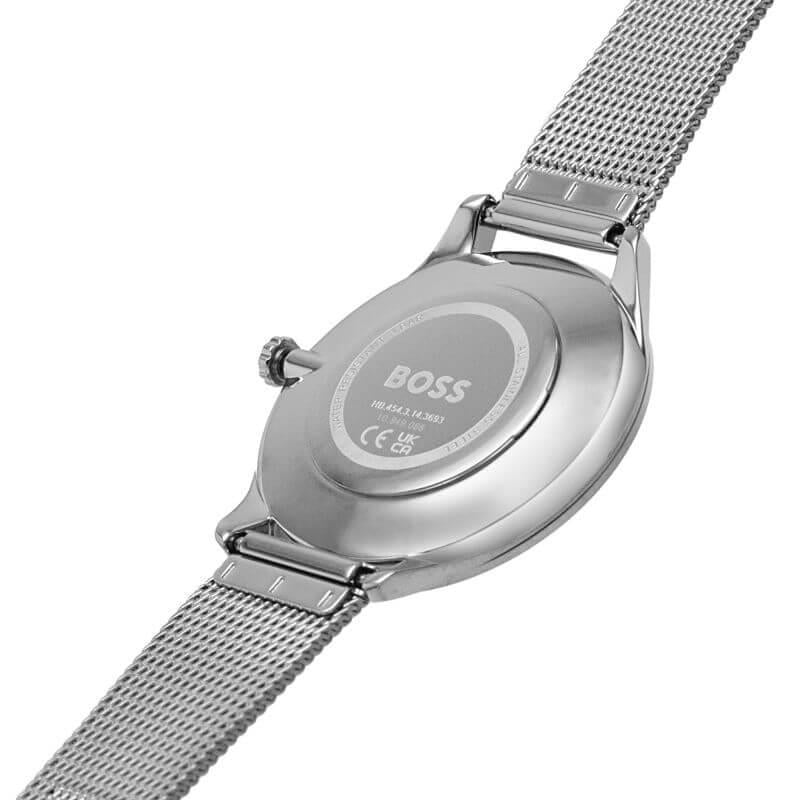 Pura Green Dial Steel Mesh Bracelet Ladies Watch
