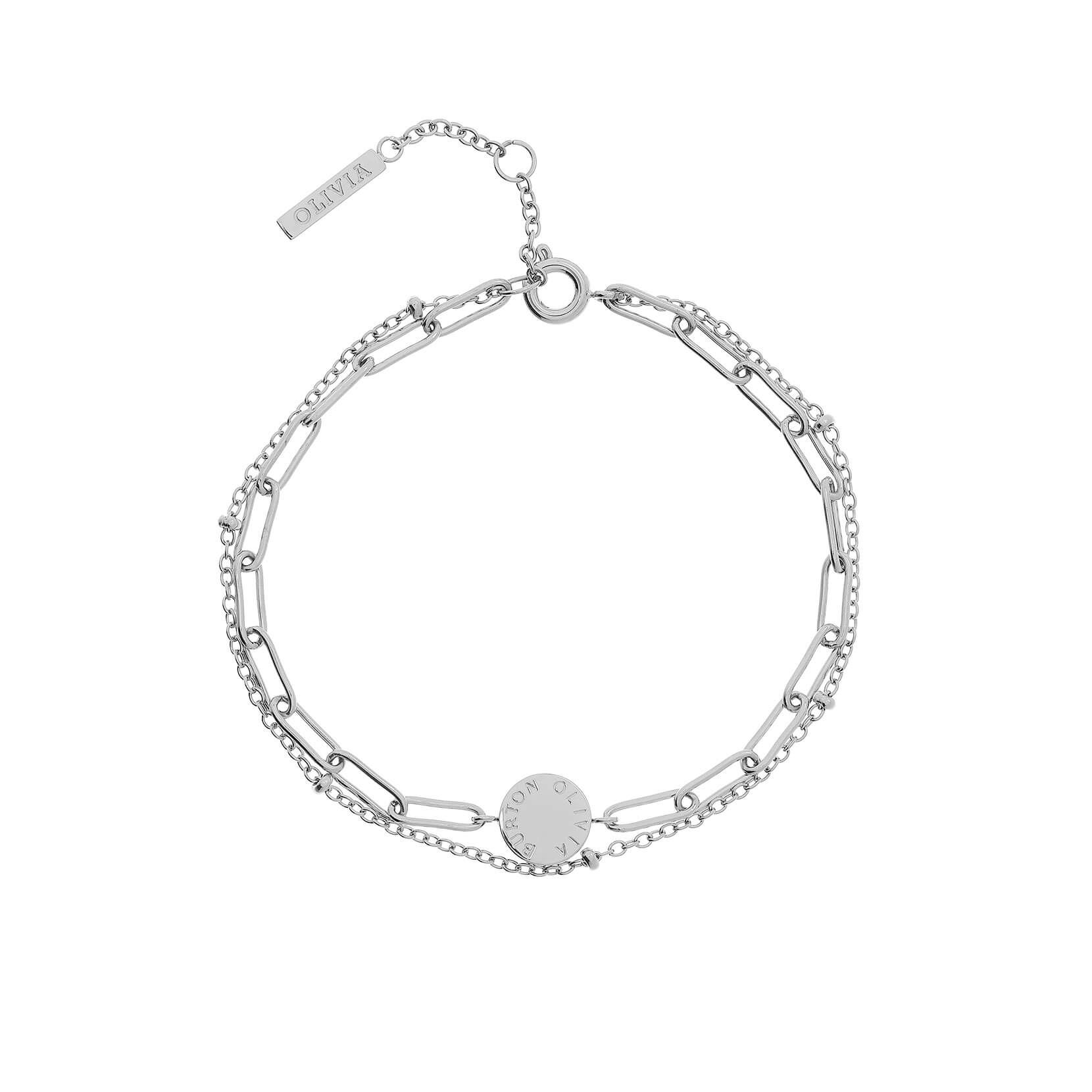 Classic Illusion Silver Stacking Bracelet