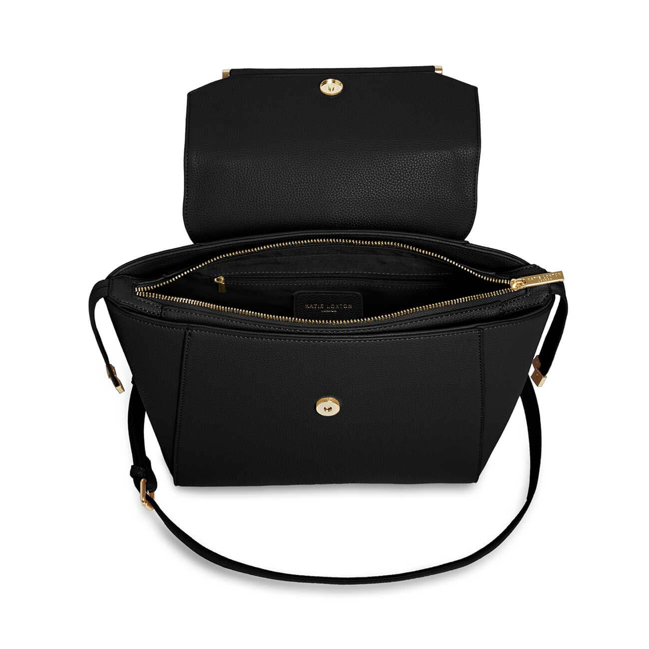 Ava Top Handle Bag | Black