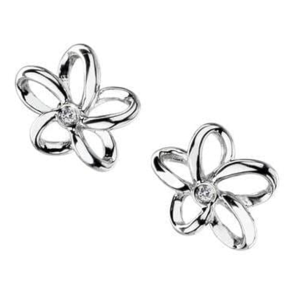 Paradise Open Petal Stud Earrings