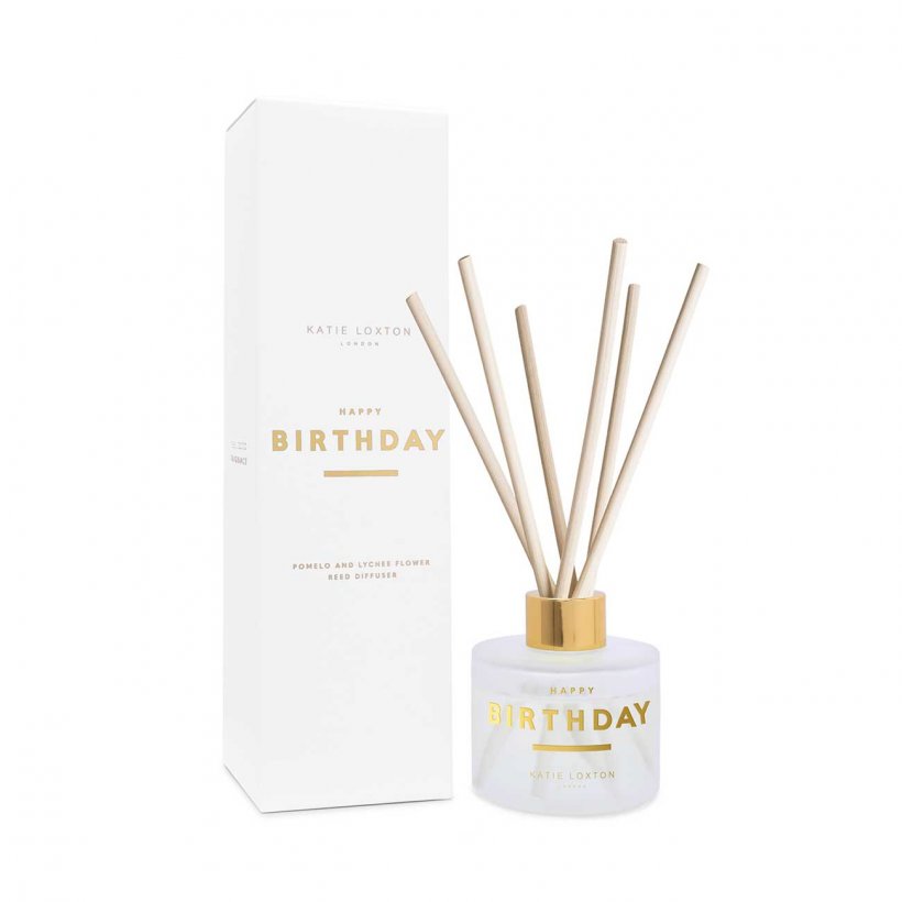 Sentiment Reed Diffuser | Happy Birthday | Pomelo and Lychee Flower |