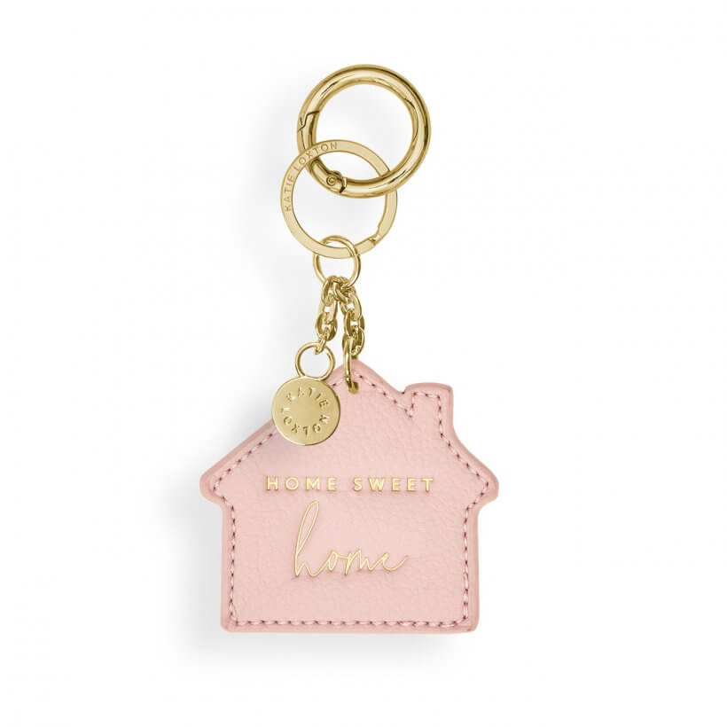 Chain Keyring | Home Sweet Home | Blush Pink