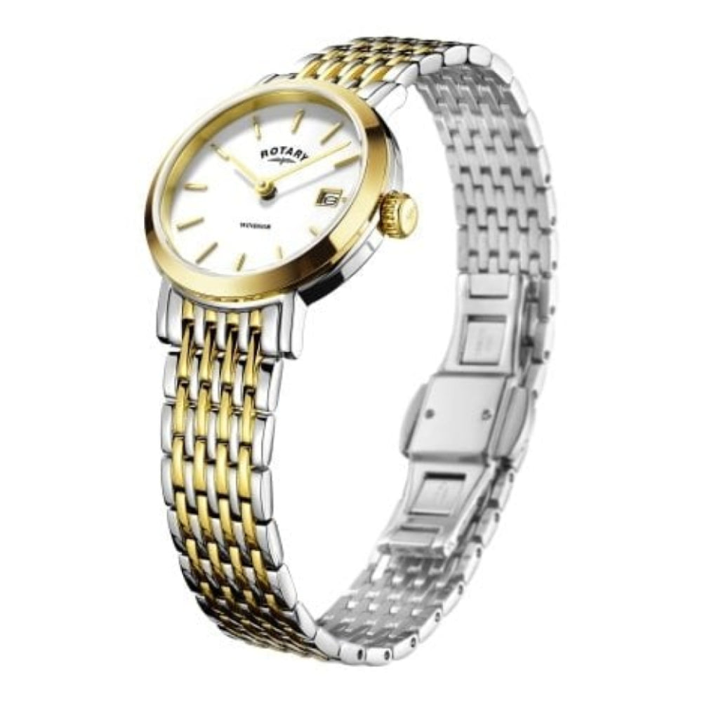 Rotary Two Tone Gold Windsor Ladies