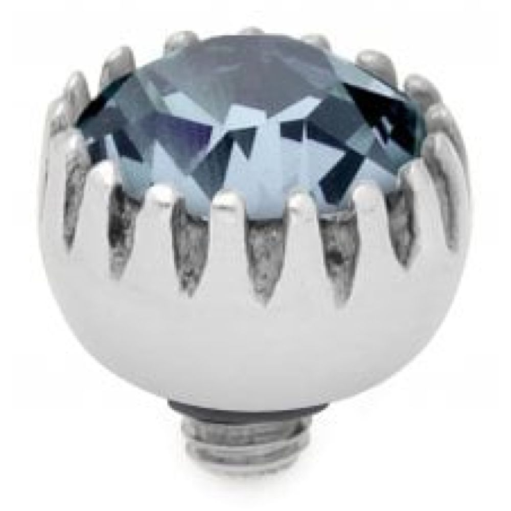 Light Sapphire Crystal Interchangeable Top London (S/P)
