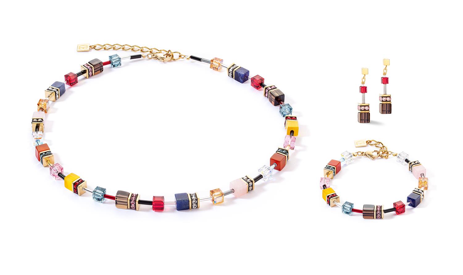 GeoCUBE Iconic Precious Multicolour Energy Bracelet