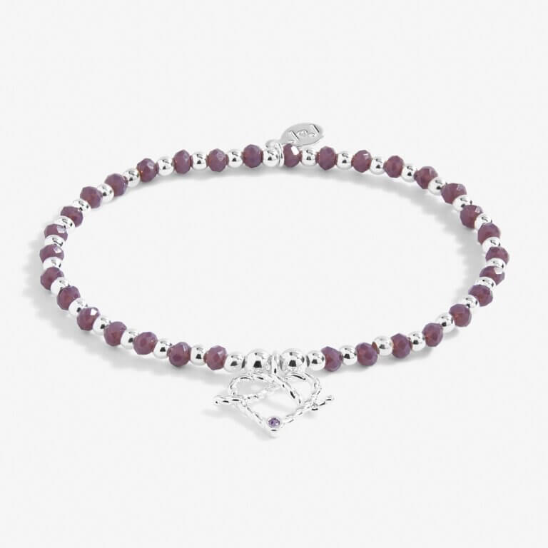 Colour Pop A Little | Strength | Silver | Bracelet | 17.5cm Stretch