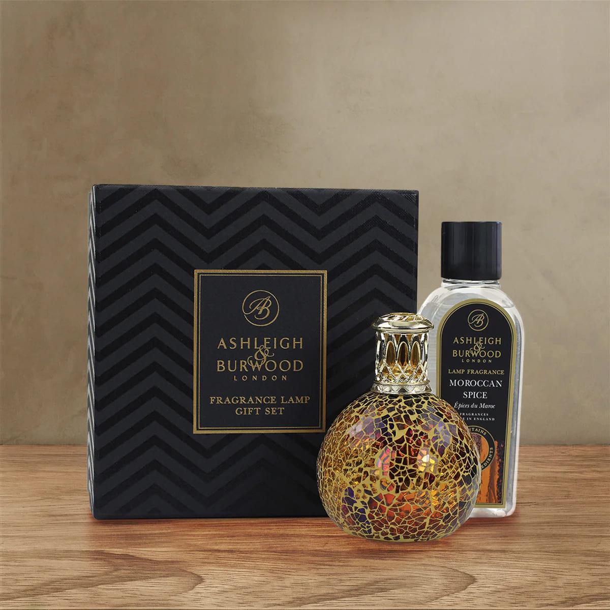 Fragrance Lamp Gift Set- Golden Sunset & Moroccan Spice