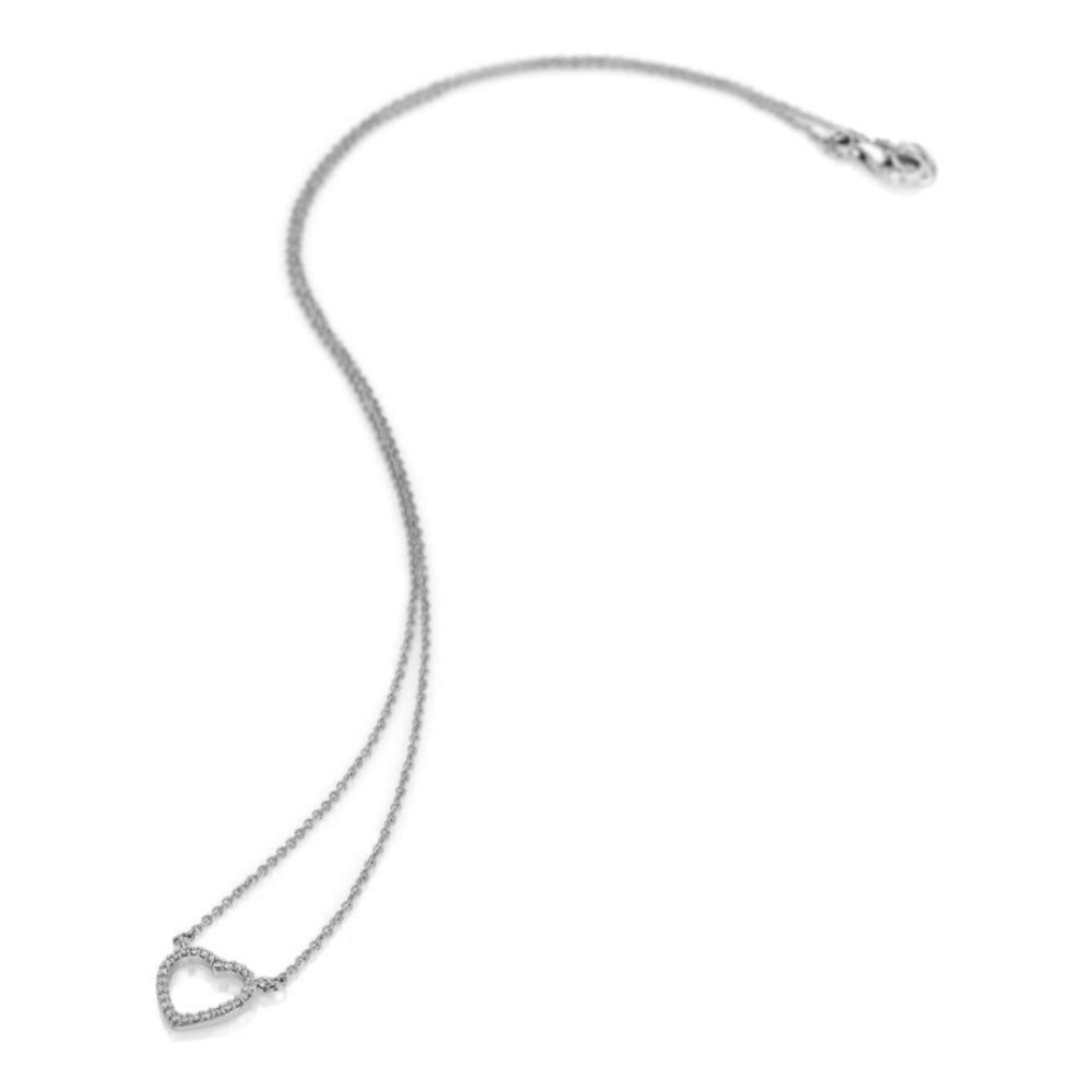 Ripple Necklace - White Gold
