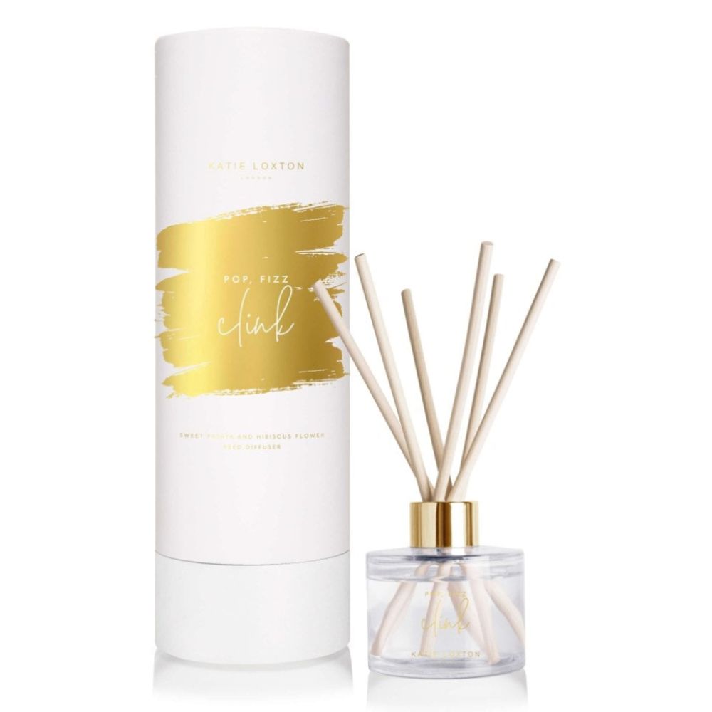 Sentiment Reed Diffuser | Pop Fizz Clink | Sweet Papaya And Hibiscus Flower | 100ml