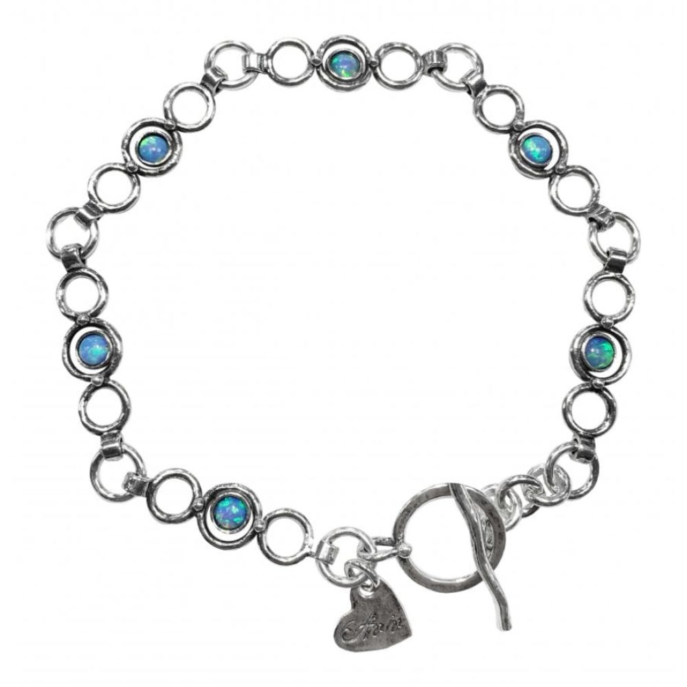 Delicate Sterling Silver T Bar Bracelet