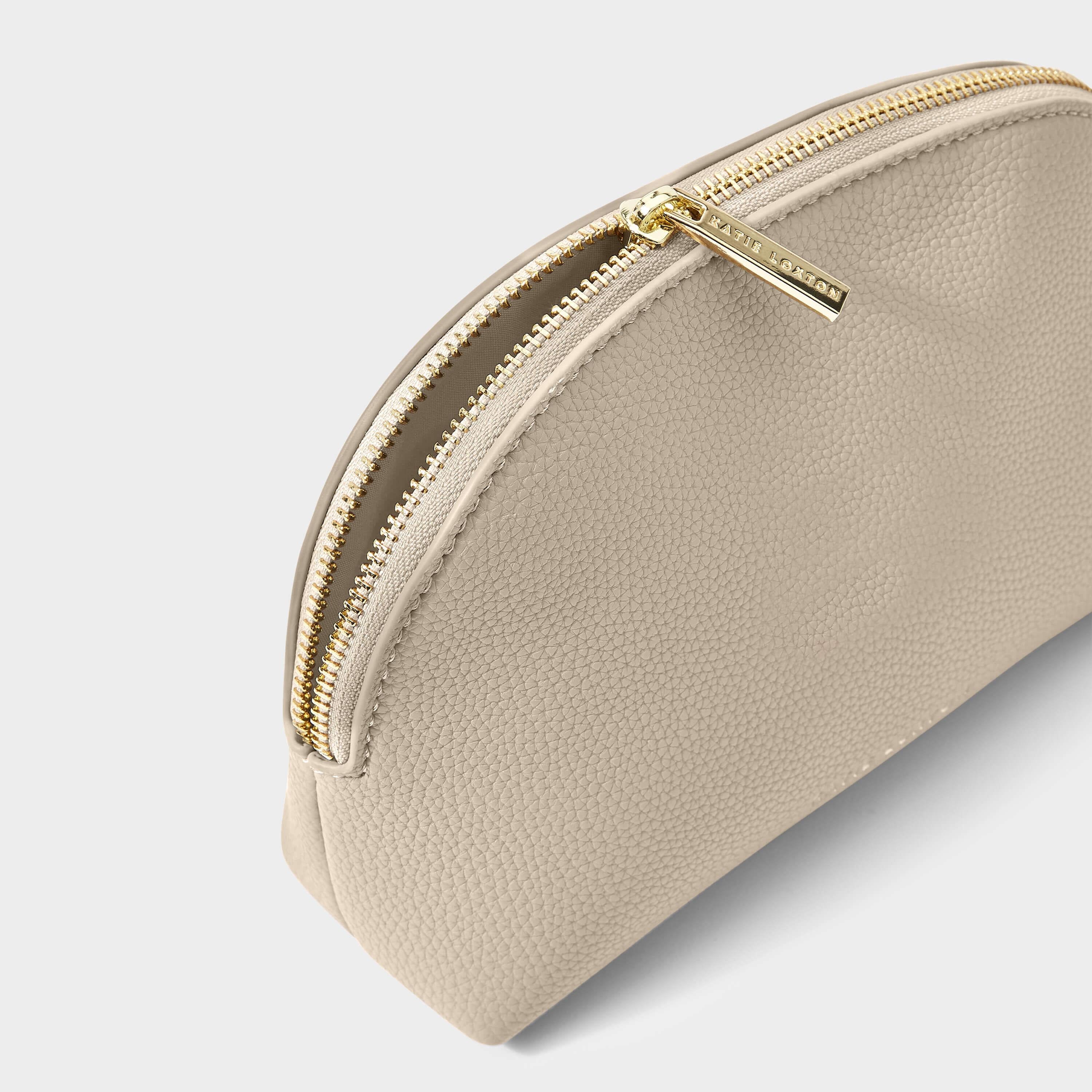 Secret Message Make Up Bag | Taupe