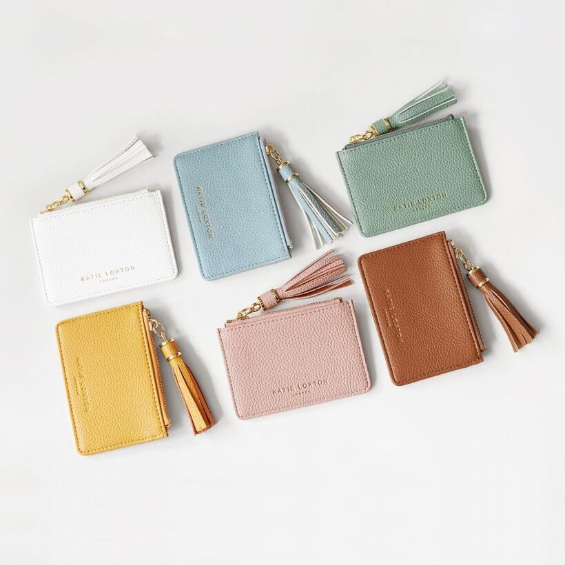 Sophia Tassel Coin/Card Purse | Cognac