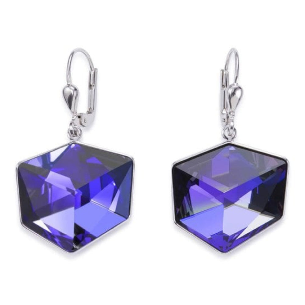 Violet Pierced Earrings