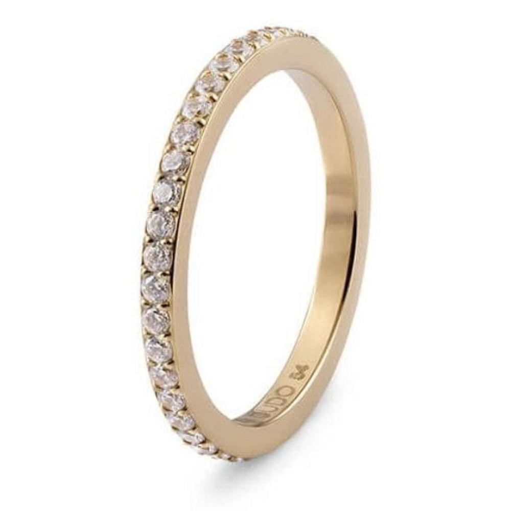 Eternity Yellow Gold Spacer Ring
