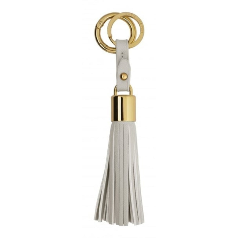 Bag Charm Tassel Keyring ������ Grey
