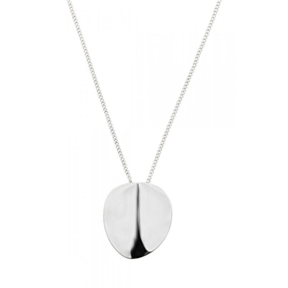 Pebble Necklace Short Steel