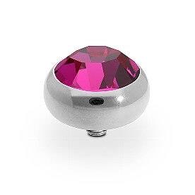 SESTO (S/P) 10mm Fuchsia Ring Top