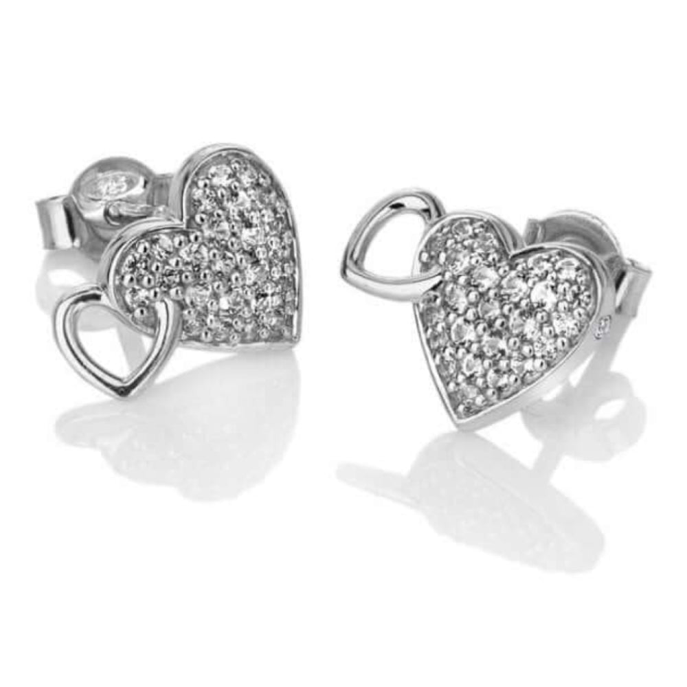 Togetherness Heart Earrings